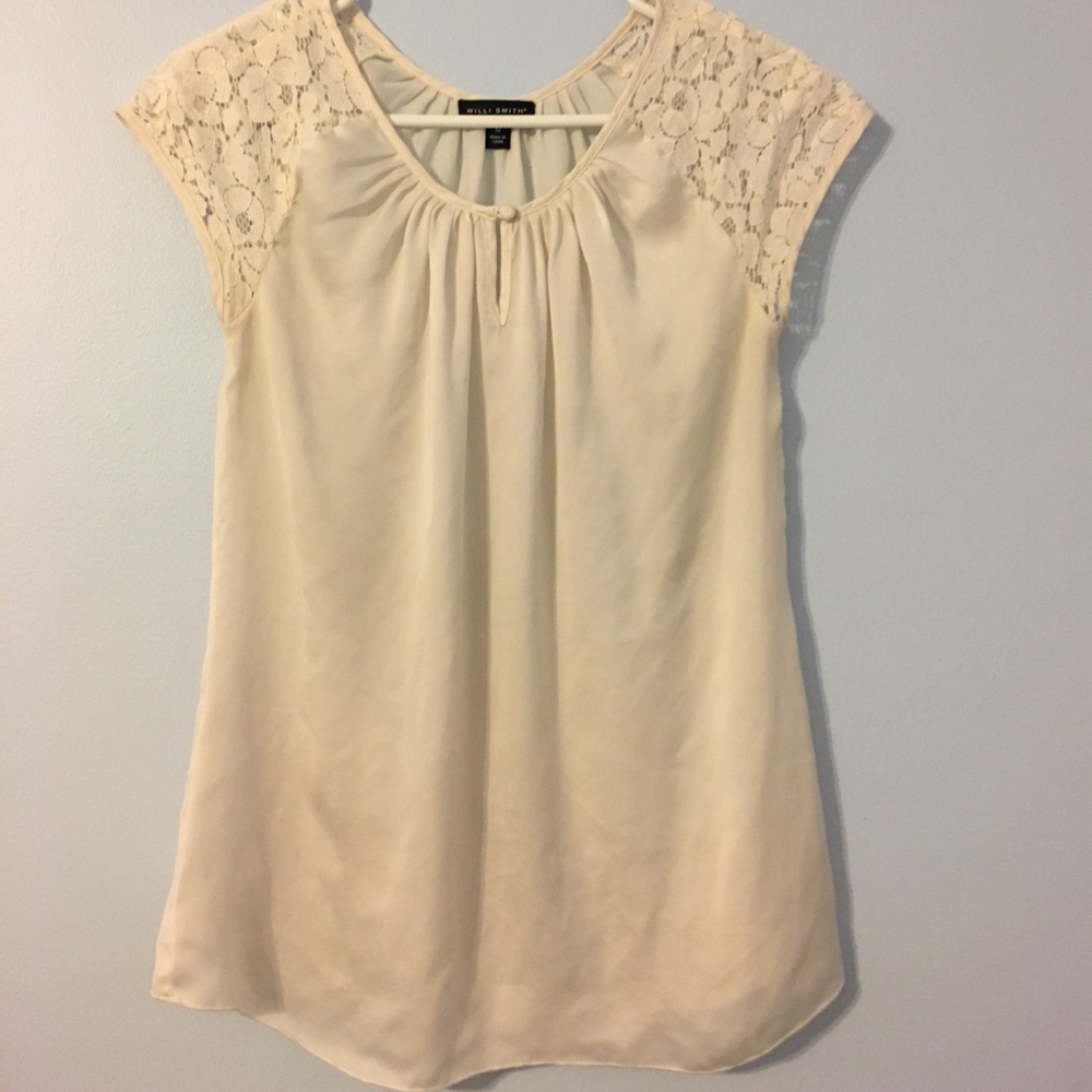 Cream Willi Smith Blouse